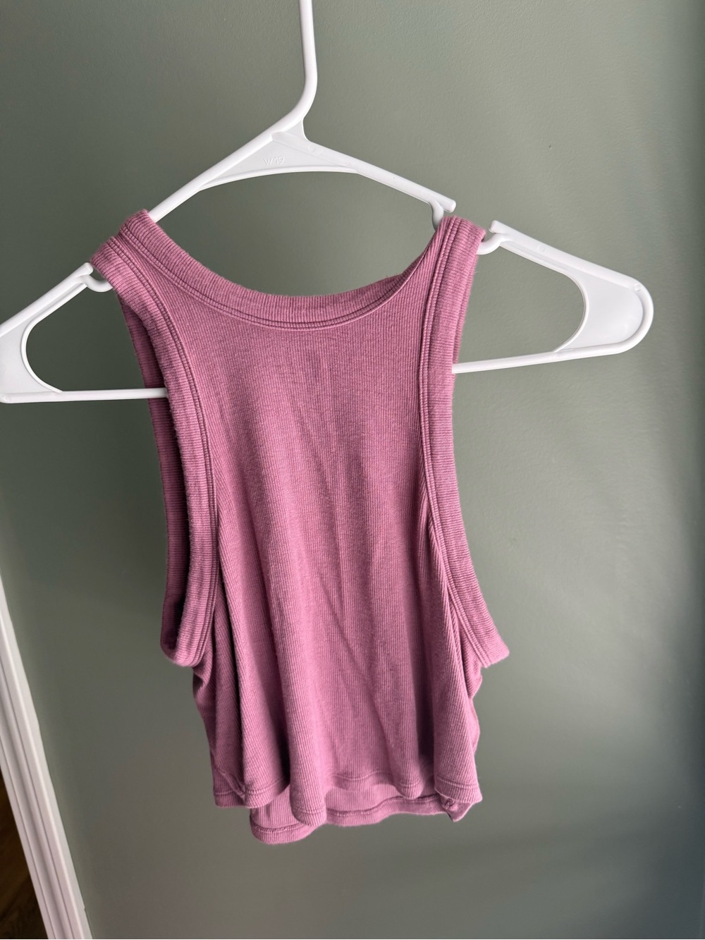 Lululemon Ribbed Tank Top - Dusty Mauve